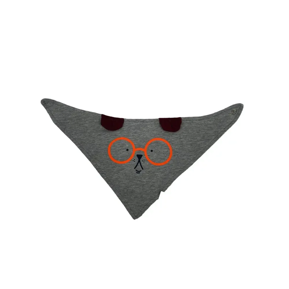 NWT Target Baby Dog Snap Button Bib Size 12 Months